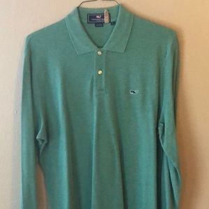 Vineyard Vines Long-Sleeve Polo (Size Large)
